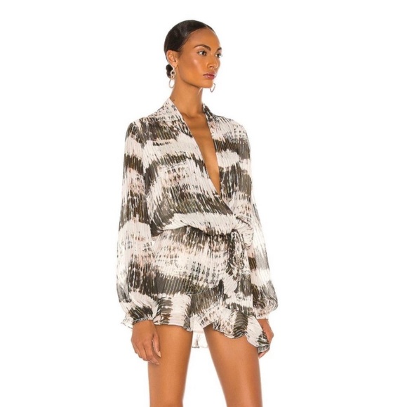 Rococo Sand X Revolve dress. Worn once and dry cleaned. Perfect condition. - Picture 1 of 5